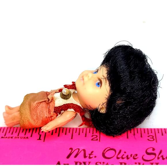 2.5" Vintage Zee Little Tiny Miniature Doll (Combine & Save) Let's Make A Deal! - Picture 9 of 10